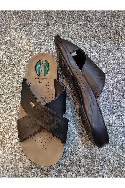 t-step Ανδρικές παντόφλες με τζελ με μεγάλο πόδι