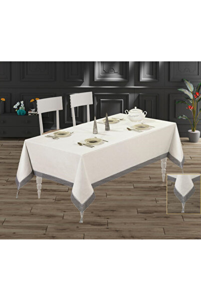 ZESA HOME Pleteno Fisto vez komad šantuk tkanine Stolnjak 160x220