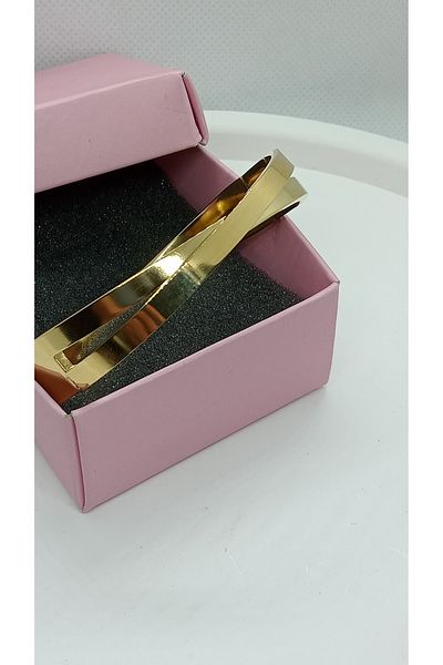 Elasya Jewels DOUBLE STRIPS STEEL CLAMP