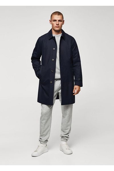 MANGO Man Leichtes Sweatshirt aus Baumwolle