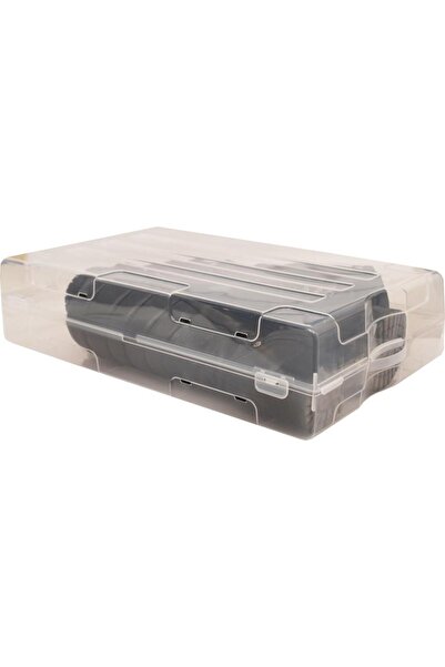 abnturk 5 Adet Büyük Boy Çizme Kutusu Şeffaf Çizme Koruma Kutusu %100 Sağlıklı Koruyucu Bot Saklama 52x32cm