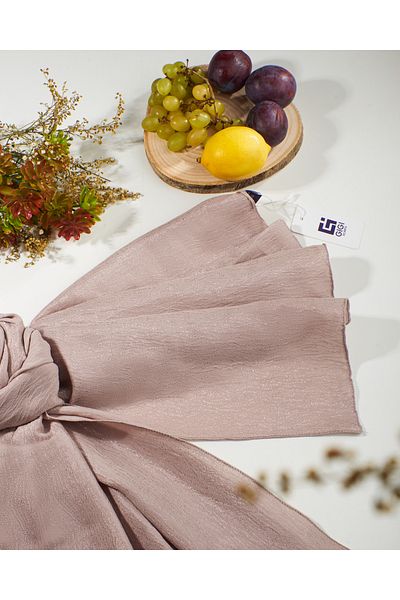 Scarf Σάλι Jacquard Tree Bark Cotton