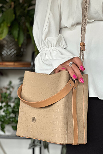 Just Polo Women's Shoulder Bag - Casual, 2 Straps, Large Oversized Shoulder B...