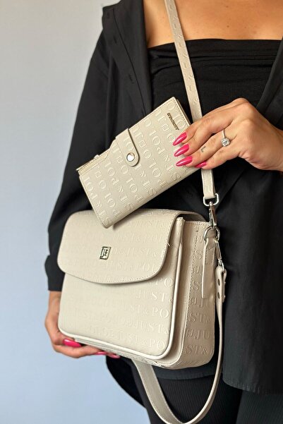 Just Polo Large Size Daily 5 Compartments 2 Straps Women's Shoulder Bag Large...