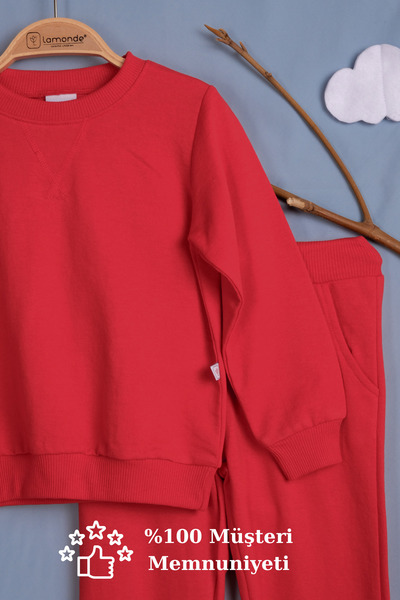 Lamonde Unisex Sweatshirt - Tracksuit Kids 2 Pieces Set 2-3-4-5 Years