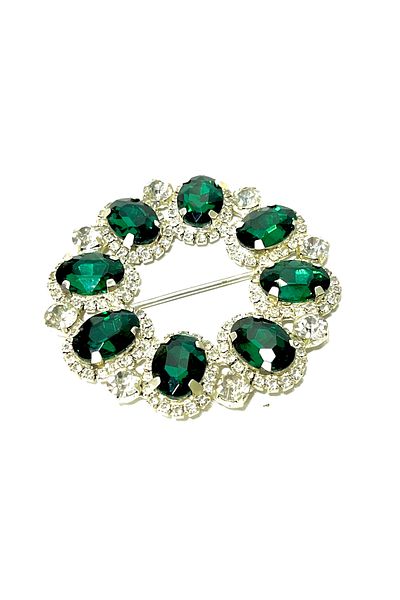 ODDA TASARIM ATÖLYESİ Evening Dress Crystal Jewelled Metal Buckle