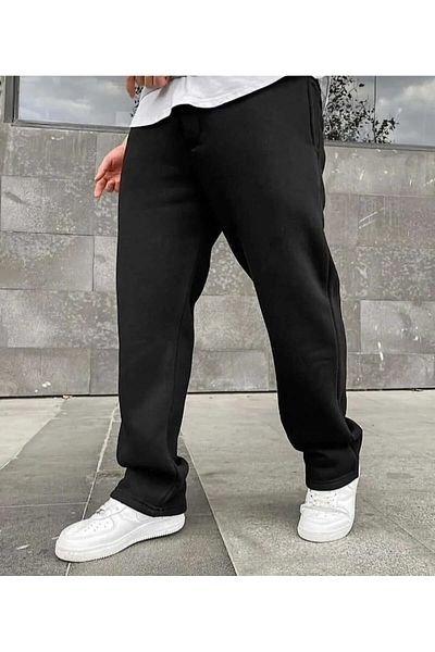 FUNSTYLE Oversize Φαρδύ πόδι Unisex Φούτερ στο κάτω μέρος