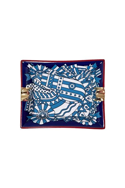 merry concept Merry Colored Ashtray Kül Tablası Blue NO:8