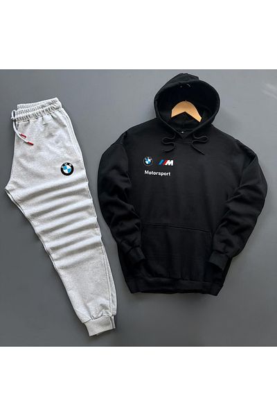 viperkombin MotorSport Hooded Sweatshirt and Sweatpants 2-Piece Winter Combination