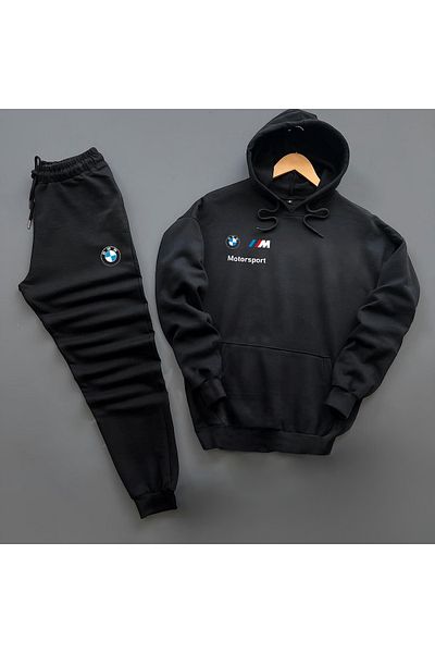 viperkombin MotorSport Hooded Sweatshirt and Sweatpants 2-Piece Winter Combination