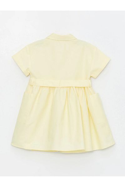 LC Waikiki LCW Baby - Baby Collar Short Sleeve Dress for Baby Girl