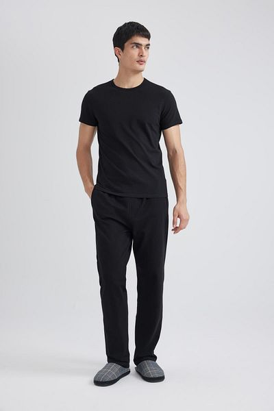 DeFacto Slim Fit Crew Neck Κοντομάνικο Μπλουζάκι L4885az24sm