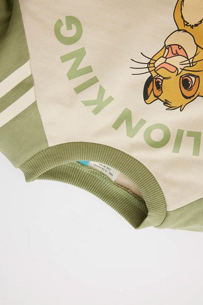 DeFacto Baby Boy Disney Lion King φούτερ με λαιμόκοψη C2485a524sp