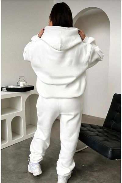 NO 601 Set de iarnă de jos-sus cu 3 fire imprimate fluture alb