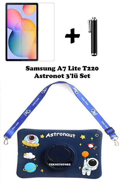 TEKNETSTORE حافظة حماية لرائد الفضاء متوافقة مع سامسونج جالاكسي تاب A7 لايت T...