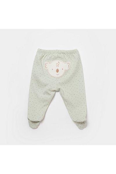 Biorganic Koala Jungle Baby Pants with Booties 57888
