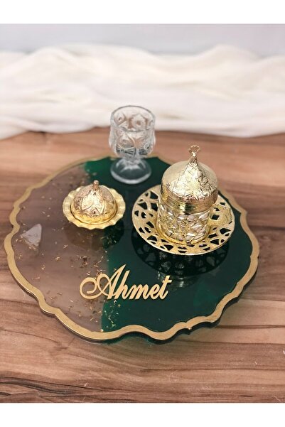 Masalsı Concept Damat Tepsisi Damat Fincanı Tuzlu kahve fincan takımı