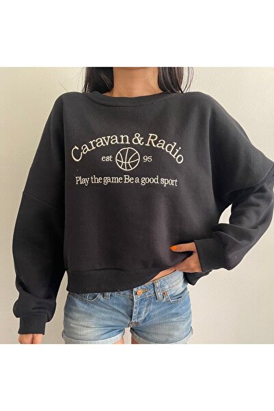 Oversize Caravan&Radio Sweatshirt