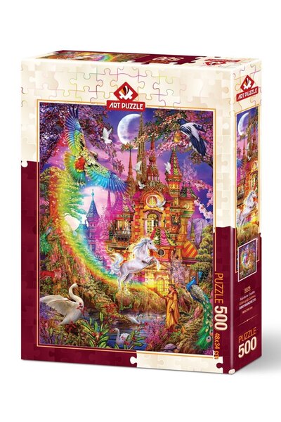 Art Puzzle Gökkuşağı Şatosu 500 Parça Puzzle
