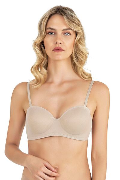Fabony Σουτιέν Lotus Tulle Strapless 3150 - Κουμπί πίσω