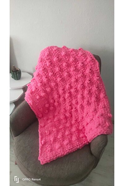 EL YAPIMI puffy el örgüsü bebek battaniyesi