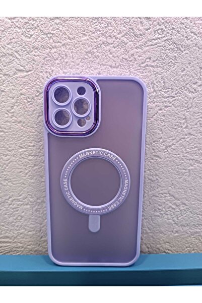 ABC IPHONE 14 PRO MAX UYUMLU MAGSAFE ÖZELLİKLİ UNİX SERT SİLİKON KILIF