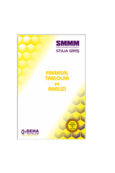 Deha Yayınları Smmm Staja Giriş Sınavına Hazırlık Finansal Tablolar Ve Analiz...