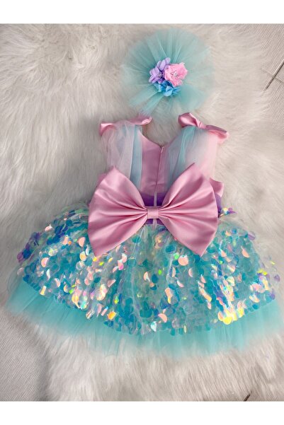 İlknur Karaca Design Pembe Deniz Kızı Özel Gün Elbisesi