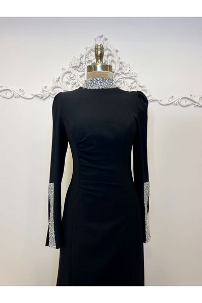 Prive Crepe Evening Dress Clara
