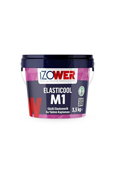 izower M1 Güçlü Elastomerik Su Yalıtım Kaplaması- Gri- 3.5 Kg