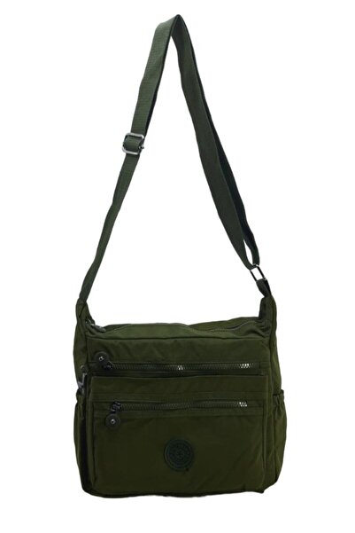 Baginn Ženska poštarka Torba Lagan Klinker tkanina Multi Sa džepovima Sa ukrš...