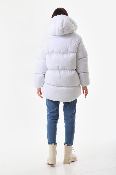 ROBA Oversize Hooded Water Repellent Puffer Jacket Coat RBW-600