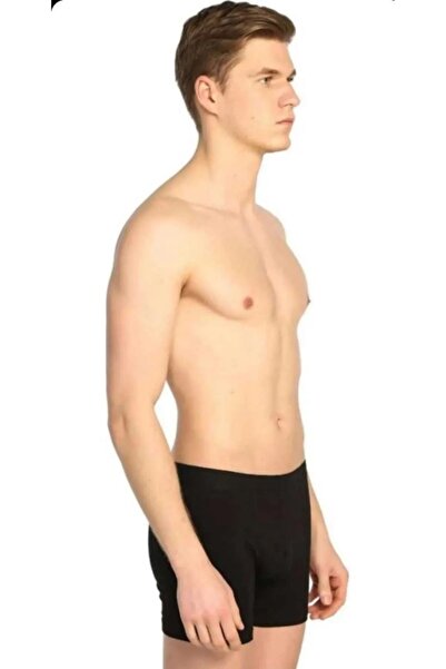 Tutku Чоловічі 4-парові чорні еластичні боксери з лікра