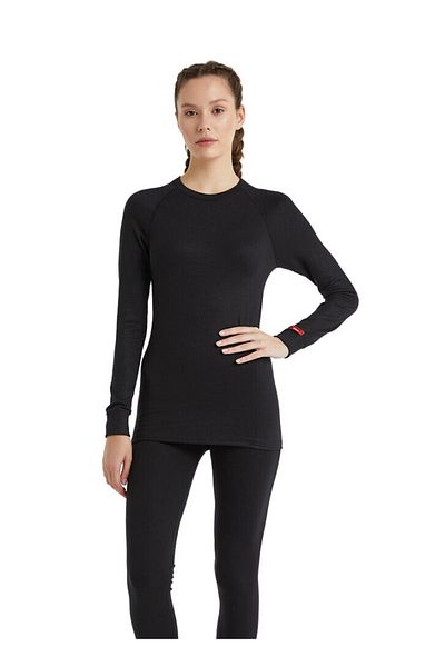 Blackspade Unisex Θερμικό T-Shirt 2ο Επίπεδο 9259 - Μαύρο
