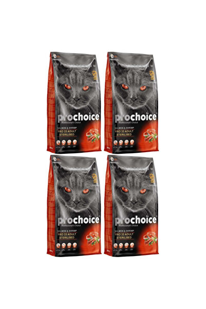 ProChoice 33 HypoAlerj Somonlu ve Karidesli Düşük Tahıllı Kısırlaştırılmış Ke...