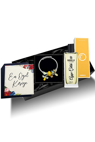 AS COMPANY Kişiye Özel Kadın Parfüm & Pandora Bileklik Seti