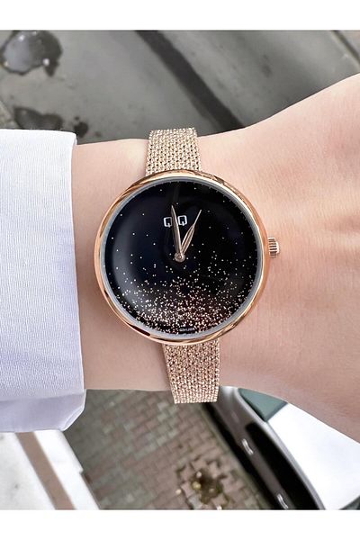 Q&Q Women's Straw Cord Wristwatch