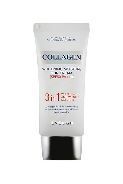 Enough Collagen Brightening Moisture Sunscreen Spf 50 Pa 50ml