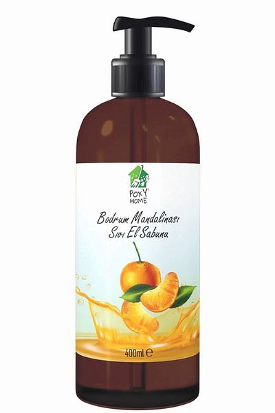 Poxy Bodrum Tangerine Liquid Hand Soap 400 ml