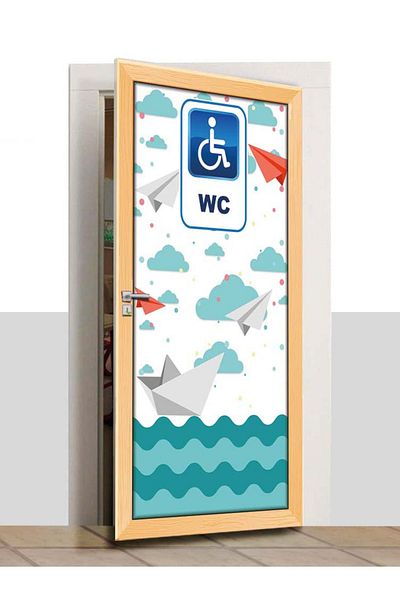 SINIF SEPETİ Σχολική Πόρτα Φόρεμα - ΑμεΑ WC - K1156