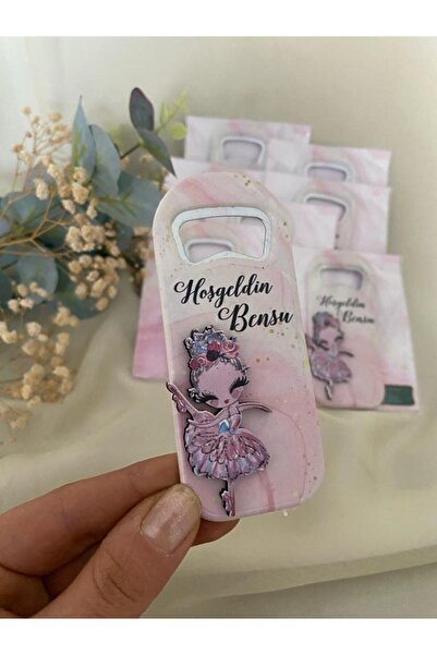 Gizem Graphic Hoşgeldin Bebeğim Balerin Temalı Açacak Magnet 20’li Paket