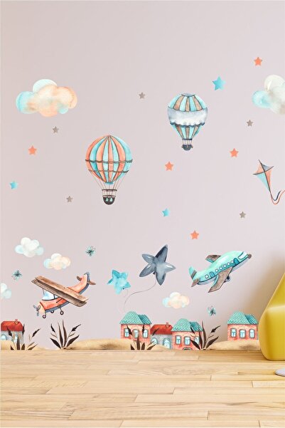 efekt reklam Αυτοκόλλητο τοίχου με αυτοκόλλητο ταπετσαρίας για παιδικό δωμάτι...