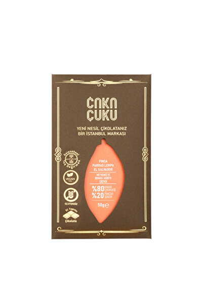 Çuku Çuku El Yapımı Bitter Çikolata %80 Kakao Bean To Bar