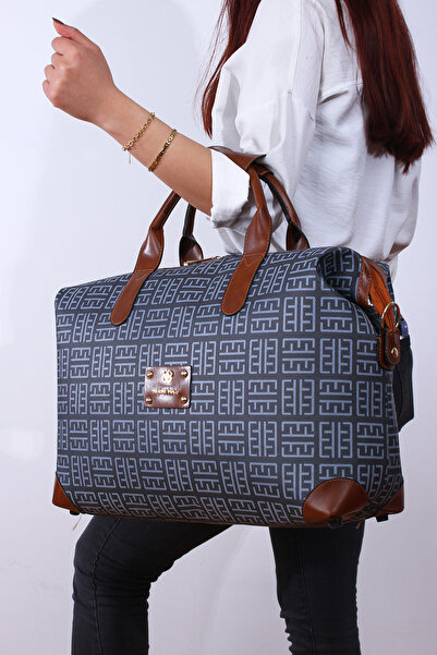 Fiyaka MİAMİ POLO 1203E حقيبة يد كبيرة حقيبة سفر للعطلات MİAMİ أزرق داكن