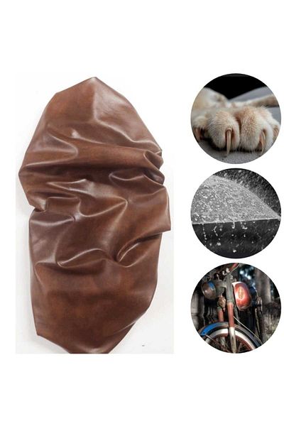 Vi Caro Steel Engine Xgj 100-7 Motorcycle Leather Seat Cover Cover Brand -