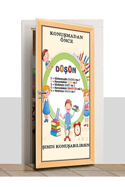 SINIF SEPETİ Okul Kapı Giydirme - Çocuklar - K028