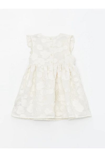 LC Waikiki LCW baby Crew Neck Sleeveless Patterned Baby Girl Dress