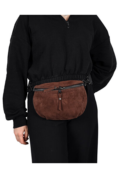 HBS genuine leather waist bag