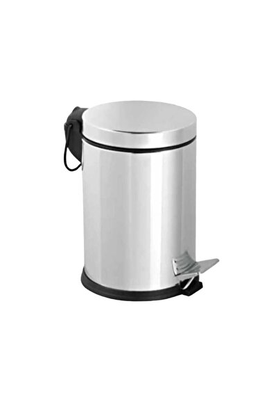 amaç yaşam ve ambalaj Paslanmaz Çelik Pedallı Çöp Kovası 8 Litre Ev Ofis Bany...