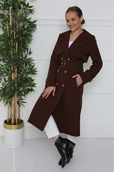 Wazze Su İtici Astarsız Trençkot